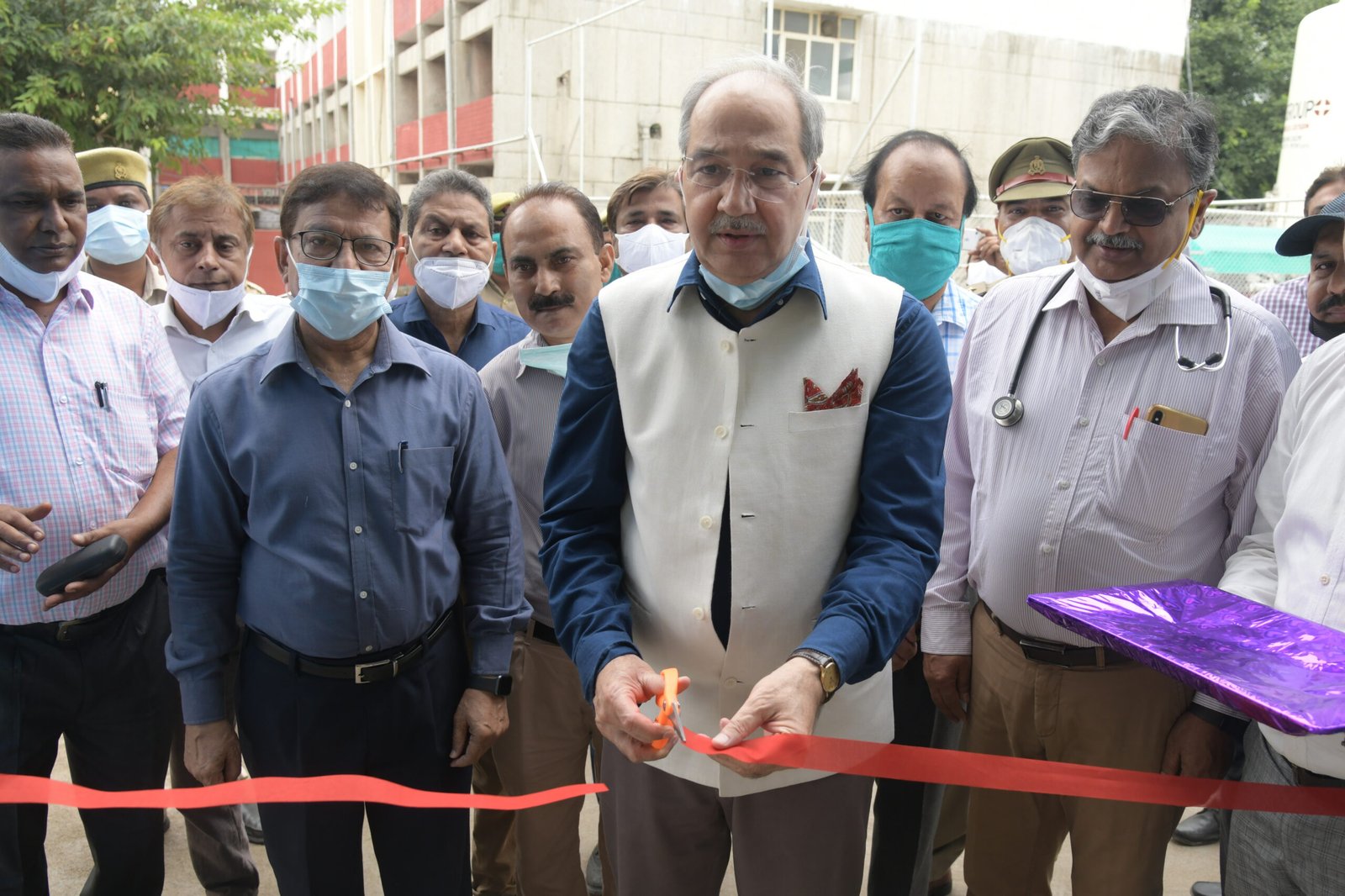 प्रधानमंत्री के जन्मदिन पर एएमयू ने दो ऑक्सीजन प्लांट किए राष्ट्र को समर्पित